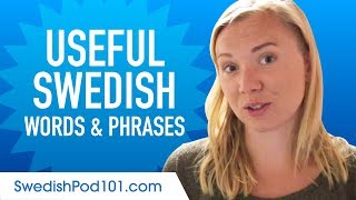 Useful Swedish Words amp Phrases to Speak Like a Native [upl. by Marian]