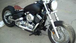 2001 Yamaha VStar 650 bobber [upl. by Latoya]