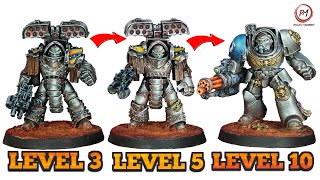 How to Paint Non Metallic Metal Steel  NMM Tutorial  Iron Warriors  Ultramarines [upl. by Goggin]