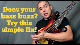 Noisy Bass Guitar Simple Fix [upl. by Suoivatco]