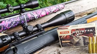 Norma Whitetail 7mm08  Savage Axis VS Ruger American [upl. by Nalid]