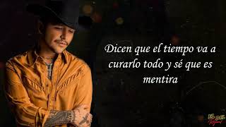 Ya No Somos Ni Seremos  Christian Nodal LetraLyrics [upl. by Malinda567]