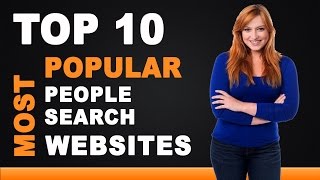 Best People Search Websites  Top 10 List [upl. by Trinidad135]