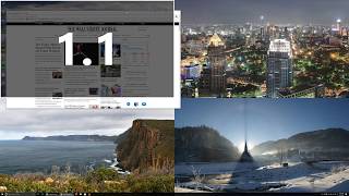 How to split one 4K monitor or TV into 6 virtual screens using UltraView Desktop Manager software [upl. by Baudelaire]