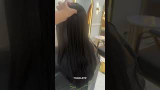 Cysteine Collagen Treatment at Viziati Salon taraletz hairstyle haircare hairtreatment [upl. by Kcireddor]