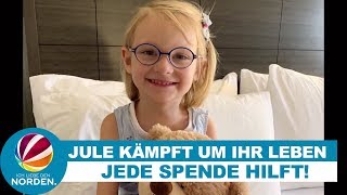 Extrem seltener Gendefekt Die für 5jährige Jule aus Hamburg kämpft um ihr Leben [upl. by Bardo]