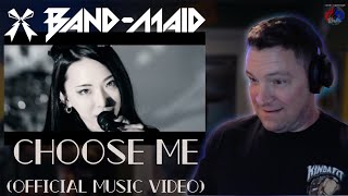 BANDMAID quotCHOOSE MEquot 🇯🇵 Official Music Video  A DaneBramage Rocks Reaction FIRST [upl. by Woolcott]