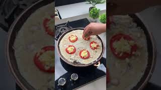 Normal omelette ❌ cheese tomato omelette ✅ shorts food easyrecipe trending [upl. by Helman]