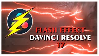 Davinci Resolve 17 Flash Effect Tutorial [upl. by Ttsepmet]