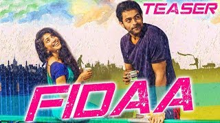 Fidaa 2018 Official Hindi Dubbed Teaser  Varun Tej Sai Pallavi Sai Chand [upl. by Ahcatan235]