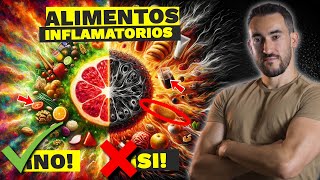 ¿ALIMENTOS INFLAMATORIOS O NO Desmontando Mitos Alimentarios 🍽️ [upl. by Bushweller278]