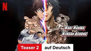 Baki Hanma VS Kengan Ashura Teaser 2  Trailer auf Deutsch  Netflix [upl. by Meehyrb169]