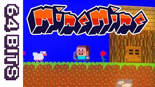 64 Bits  Minecraft Demake for ArcadeFamicomNES [upl. by Nalim]