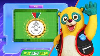 Special Agent Oso Three Healthy Steps Shuffle  Gameplay [upl. by Wilkinson]