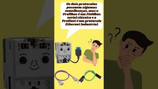 Diferença entre Profinet x Profibus redesindustriais automacao automation profinet profibus [upl. by Arracat95]