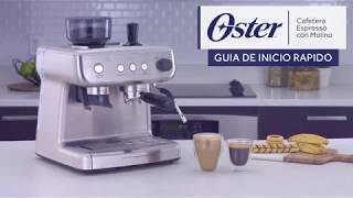 Cafetera Espresso Oster® con Molino Integrado  BVSTEM7300 [upl. by Aleel]