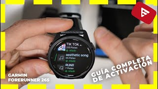 GARMIN FORERUNNER 265 ⌚ Guía completa de activación configuración y primeros pasos [upl. by Adnuahs]