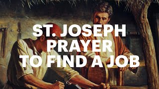 St Joseph Prayer for Employment [upl. by Valentina314]