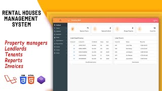 House Rental Management System  Laravel [upl. by Pittel]