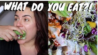 Vegan Keto What I Eat in a Day [upl. by Ailhad]