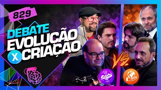 DEBATE EVOLUCIONISMO X CRIACIONISMO  Inteligência Ltda Podcast 829 [upl. by Royo124]