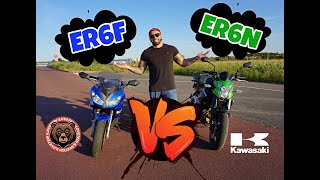 ER6N VS ER6F  TEST  AVIS [upl. by Suedama]