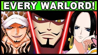 All 11 Warlords and Their Powers Explained One Piece Every Shichibukai [upl. by Akimet94]