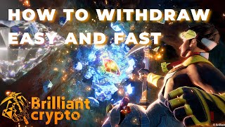 How to Withdraw and Sell BRIL Brilliant Crypto [upl. by Rida]