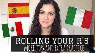 How to Roll Your Rs  More Tips and Extra Practice [upl. by Oram275]