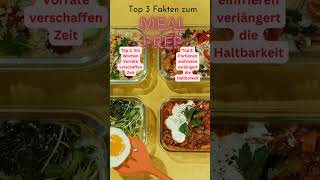 Meal Prep Fakten Check für Sportler [upl. by Akelahs]