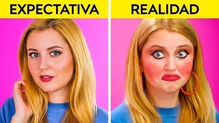 EXPECTATIVA VS REALIDAD  Situaciones para identificarse por 123 GO [upl. by Emirej]