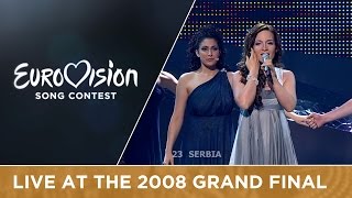 Jelena Tomašević feat Bora Dugic  Oro Serbia Live 2008 Eurovision Song Contest [upl. by Mcmahon]