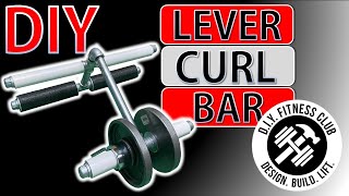 DIY Lever Curl Bar  Get Bigger Biceps [upl. by Annam]