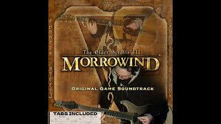 Morrowind  ‘Main Theme  Nerevar Rising  Call of Magic’ guitar cover  tab Soundtrack [upl. by Shulman]