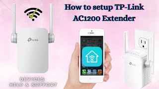 Complete guide to setup TP Link AC1200 Extender  TP Link AC1200 Extender setup [upl. by Onivag]