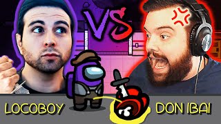 IBAI vs VEGETTA en AMONG US [upl. by Ttoille]