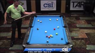 2014 CSI USBTC 8 Ball Corey Deuel vs Stan Tourangeau [upl. by Yumuk618]