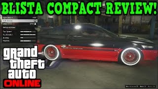 Dinka Blista Compact FULLY UPGRADED  GTA 5 Online Next Gen Xbox One [upl. by Eliason]