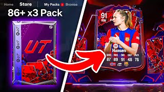 25x 86 x3 LEVEL 40 PACKS 😱 FC 24 Ultimate Team [upl. by Vanhomrigh]