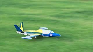 Fouga Magister RC 3D printed [upl. by Schlessinger]