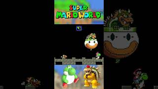 O Yoshi Comeu o Bowser 😳 supermario nintendomario nintendo mario yoshi shorts codigos [upl. by Kciderf553]