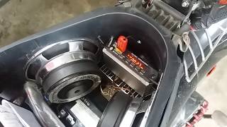 Honda xrm 125 fi modified with sound system loaded [upl. by Ellebana]