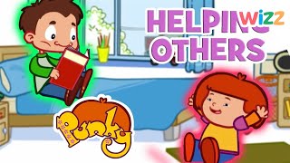 Punky  Helping Others  Full Episodes  Wizz  Cartoons for Kids [upl. by Suivatnad]