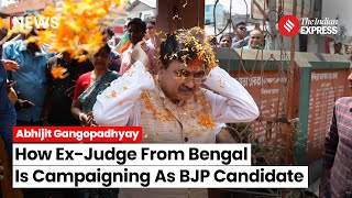 Abhijit Gangopadhyay ExKolkata High Court Judge Talks About His Campaign To Oust TMC From Bengal [upl. by Esenahs]