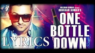 one bottle down lyrics [upl. by Bernj]