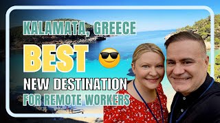 Top 5 reasons Kalamata is this years BEST remote work destination  Work and travel in Greece 😍 [upl. by Ahsilrac]