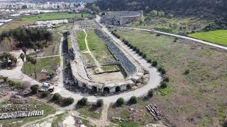 4K Perge ancient city Turkey 2023 [upl. by Ramma]