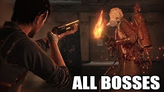 The Evil Within 2  All Bosses With Cutscenes HD 1080p60 PC [upl. by Ymiaj]