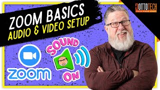 Zoom Tutorial Audio and Video Setup [upl. by Aicilaanna]