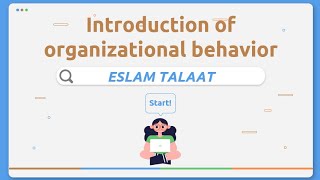 Chapter one Introduction of organizational behavior [upl. by Erdnaed]